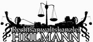 Logo der Rechtsanwaltskanzlei von Wolfgang Heilmann